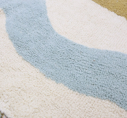 Bekas Carpets Joy Steps 1-iag-3446 Килим Правоъгълена Памук Екрю