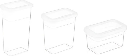 Jar for Pasta Sugar Cereals with Plastic Grey Lid 1580ml