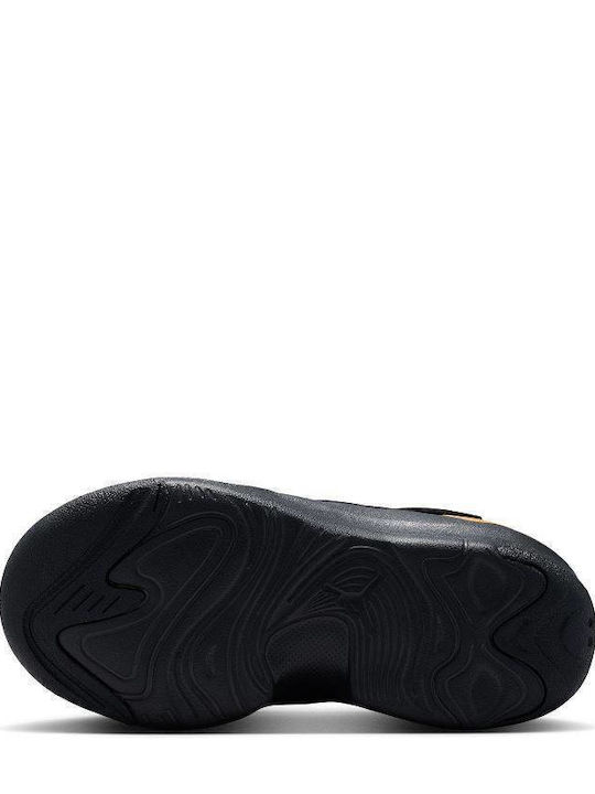 Max Aura Παιδικά Sneakers με Σκρατς Μαύρα