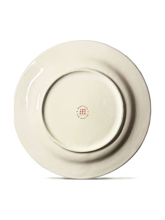 Incartato Ceramics The Forbidden Collection Platou Decorativ Rotundă Ceramică Dirty Mind 1buc 28x28buc