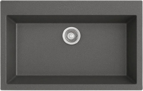 Unixton Drop-In Chiuvetă din Granit Sintetic L78xW50cm Maro