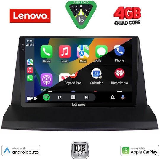 Lenovo Ηχοσύστημα Αυτοκινήτου για Lexus NX 2014 (Bluetooth/USB/WiFi/GPS/Apple-Carplay/Android-Auto) με Οθόνη Αφής 9"