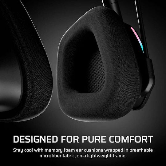 Corsair Void Max v2 Wireless Over Ear Gaming Headset with Bluetooth / USB Connectivity for Nintendo Switch / PC / PS4 / PS5
