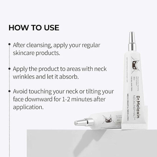 Dr. Melaxin Necklinephalt Cremă Tonifiantă de Gât de Zi 20ml