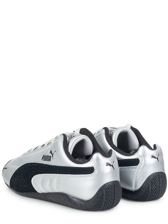 Speedcat Metallic Sneakers Silver