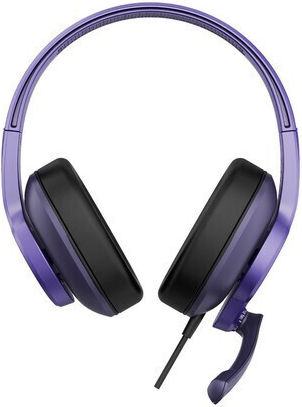 Sades Upower Über Ohr Gaming-Headset mit Konnektivität 3,5 mm Lila für PC