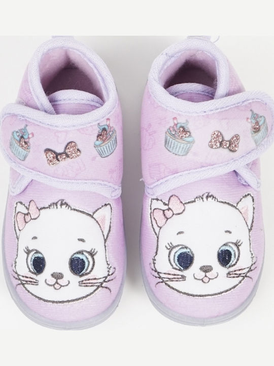 Kids Slippers Boots Purple