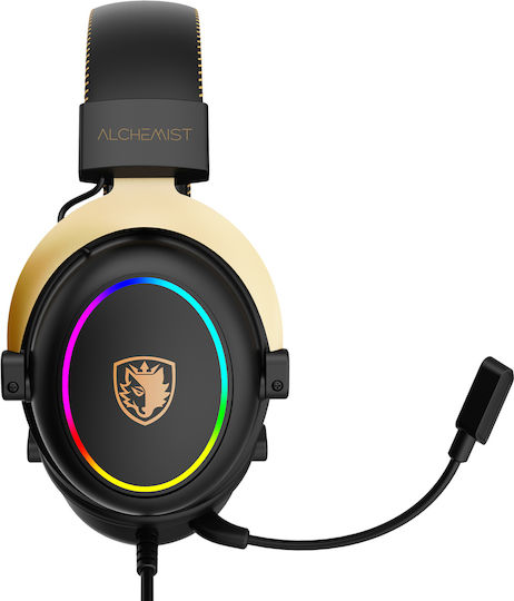 Sades Alchemist Over Ear Gaming Headset με σύνδεση USB for Nintendo Switch / PC / PS4 / PS5
