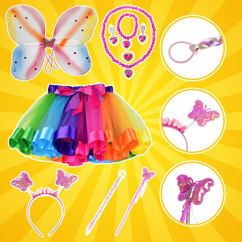 De carnaval Echipat Multicolor pentru Halloween 6buc