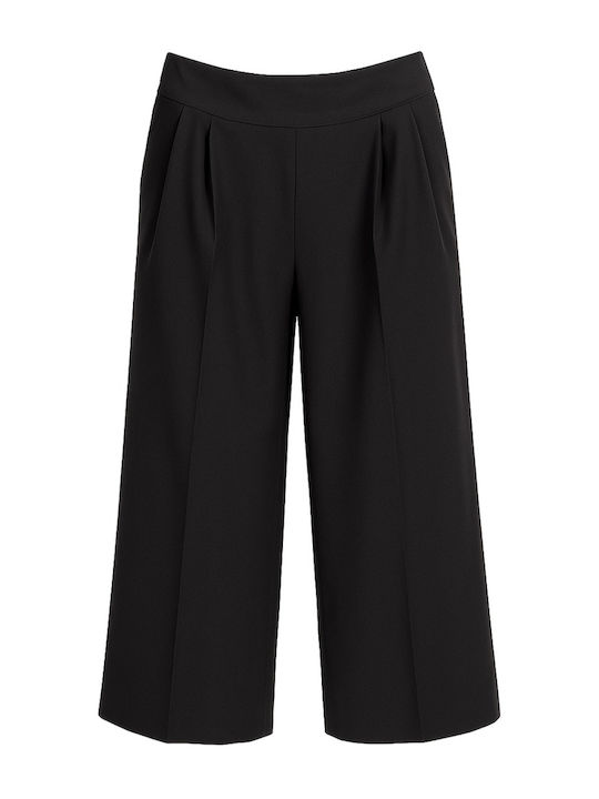 Women's Fabric Trousers Black
