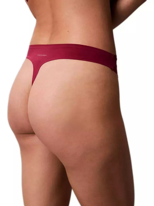 Γυναικείο String με Δαντέλα Alluring Pink