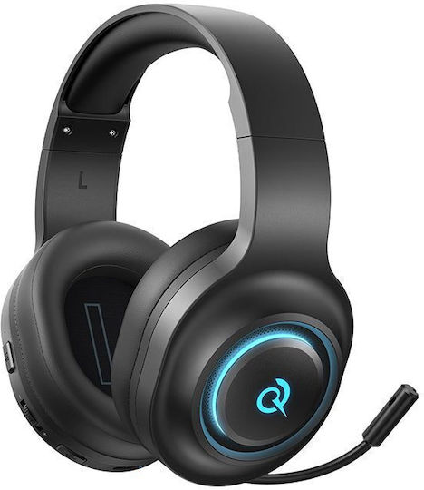 QCY Heroad V200 Wireless Over Ear Gaming Headset with Bluetooth Connectivity for PC