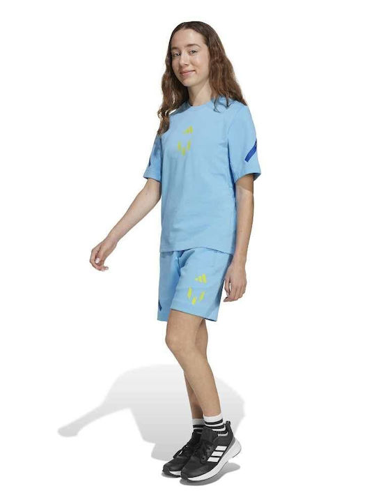 Παιδικό T-shirt Semi Blue Burst Messi