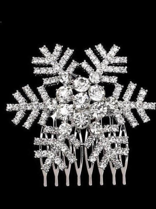 ''snowflake" Μοναδικό Χτενάκι Σχήμα Νιφάδας Χιονιού Ιδανικό Νύφες Του Χειμώνα