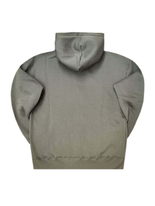Cardigan With Hood Khaki