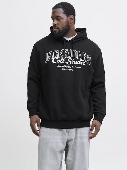 Sweatshirt mit Kapuze Schwarz