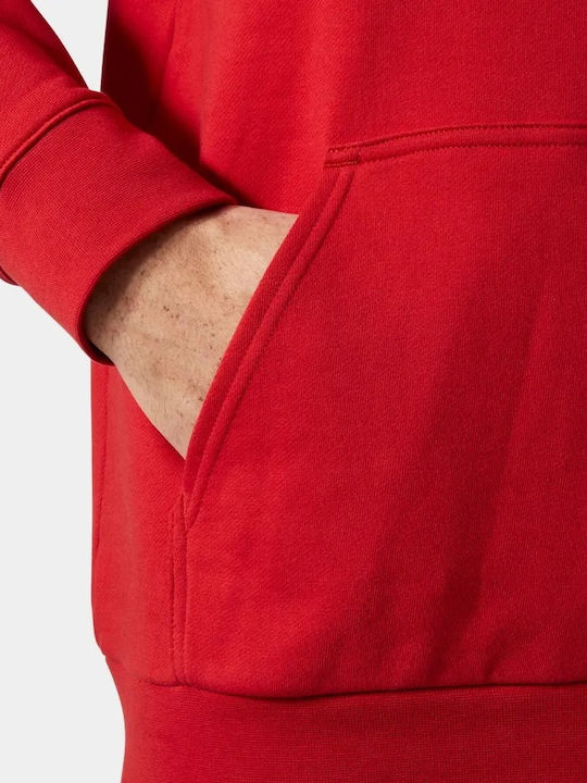 Φούτερ με Κουκούλα Red