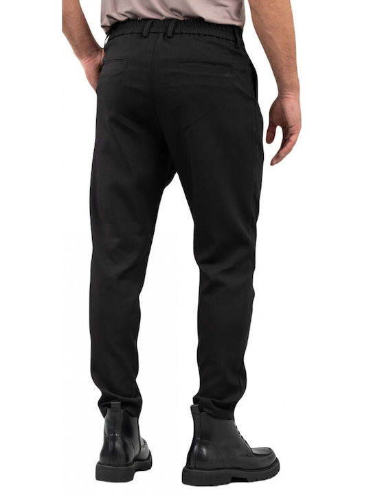 Παντελόνι σε Loose Εφαρμογή Black