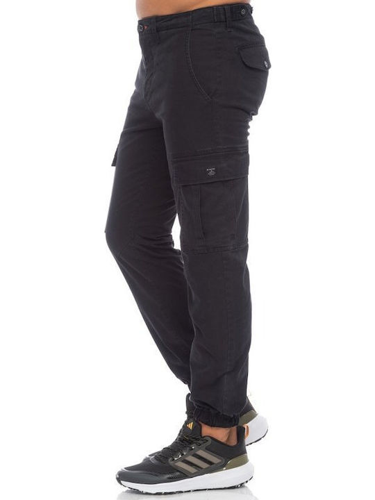 Hose Cargo Elastisch Black