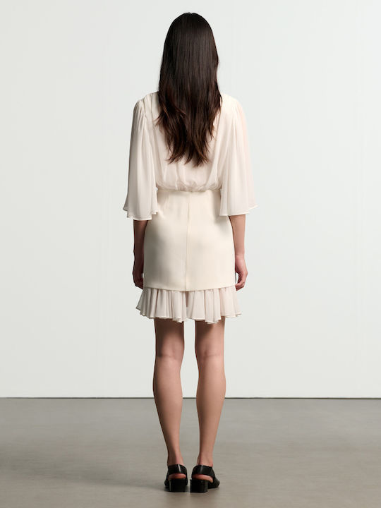 Mini Dress for Wedding / Christening White