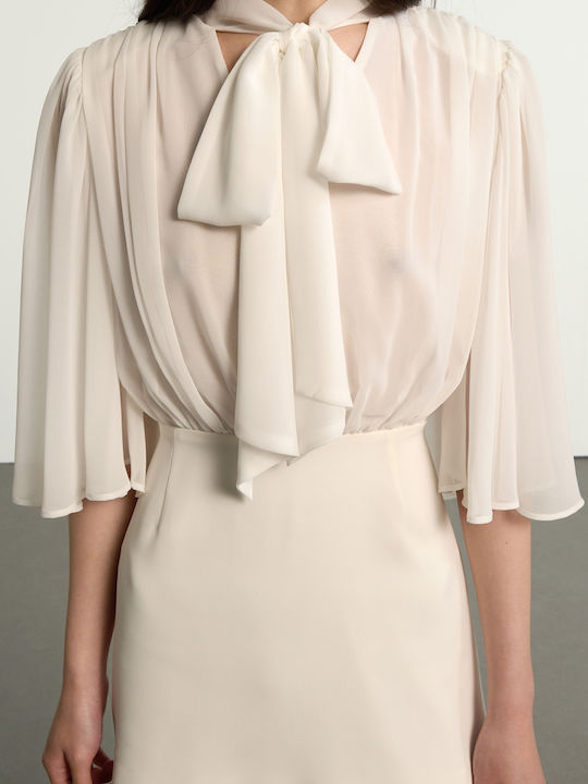 Mini Dress for Wedding / Christening White