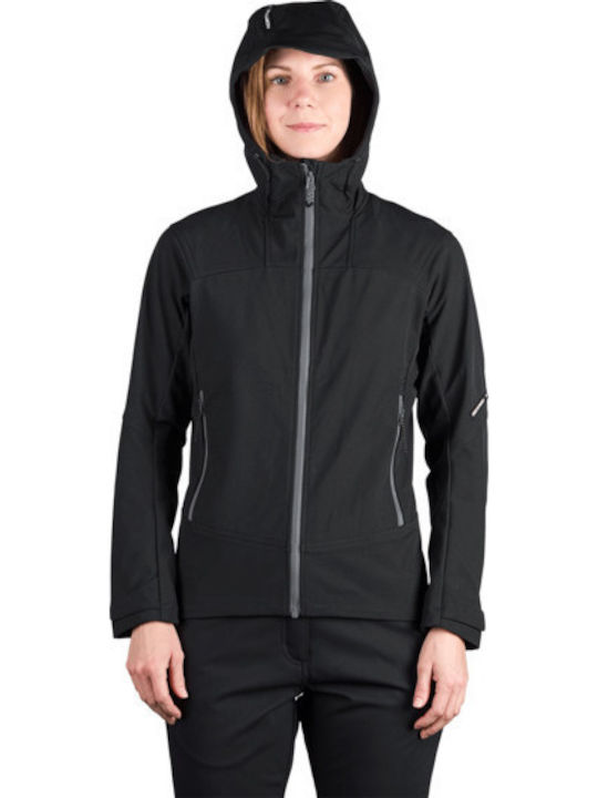 Softshell Γυναικείο Μπουφάν Black