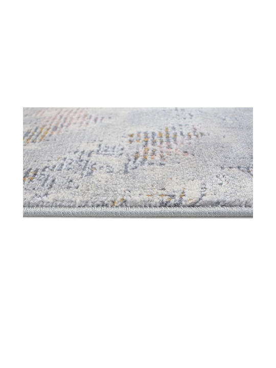 Decostar Oblong Χαλί Στρογγυλό Γκρι Φ200cm
