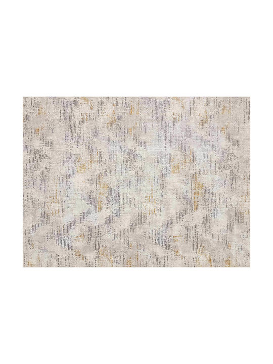 Decostar Oblong Rug Round Gray