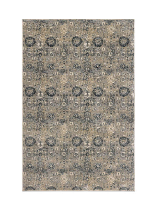 Ns Carpets Covor Rotund Glace Grey Beige