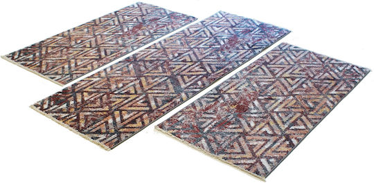 Balsan Mystic Kilvana-s Комплект Килими За Спалня Тъмносив Розов P620849 3 Бройки