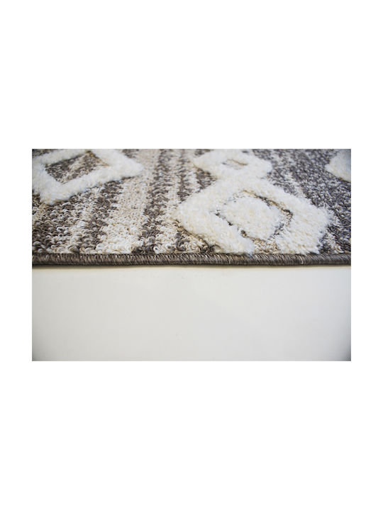 Balsan Monet-s Urban Modern Bedroom Rugs Set Brown Cream P621329 3pcs