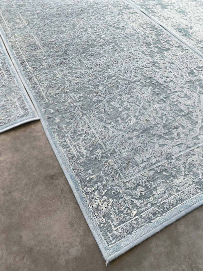 Bekas Carpets Otello Комплект Килими За Спалня Петролен 33013-4646 3 Бройки Bekas Carpets Otello Комплект Килими За Спалня Петролен 33013-4646 3 Бройки