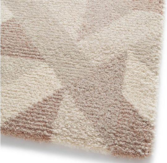 Decostar Loom-r 50741-824 Χαλί Στρογγυλό Μπεζ Φ250cm