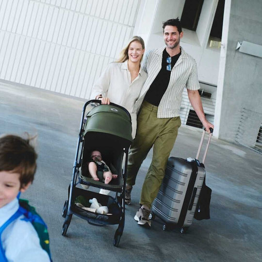 Bugaboo Butterfly 2 Baby Stroller Suitable for Newborn Complete Black - Forest Green 7.3kg