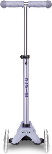 Micro Kids Scooter Mini Deluxe Rock & Go 3-Wheel with Seat Παστέλ Λιλά