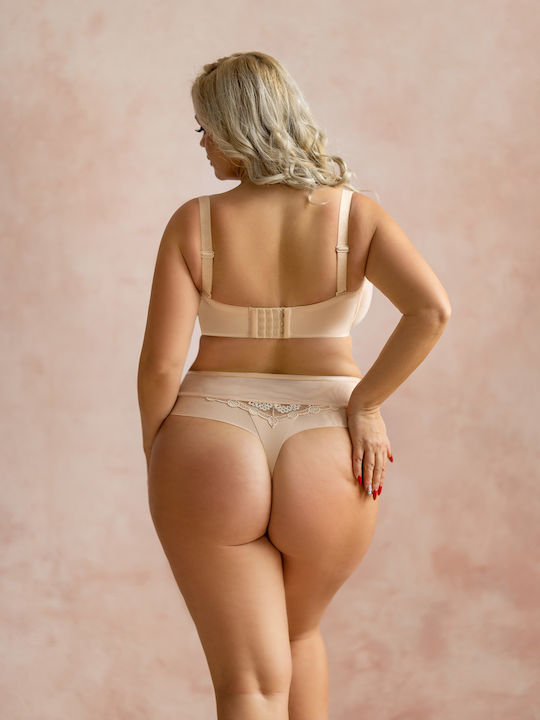 Strapless Balconette Coffee Σουτιέν