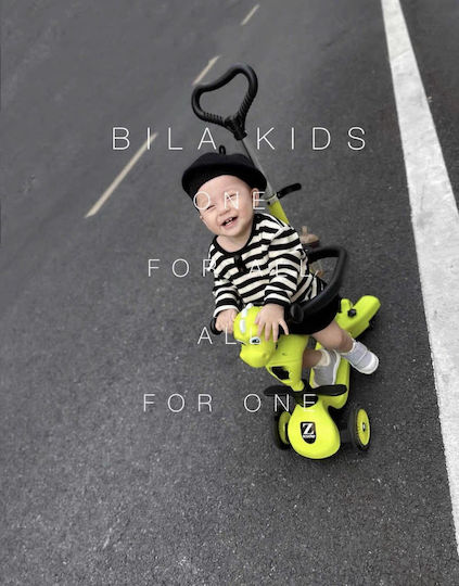 Kids Scooter Zinbang 3-in-1 Dinosaur Scooter 3-Wheel For Age 1-5 Green