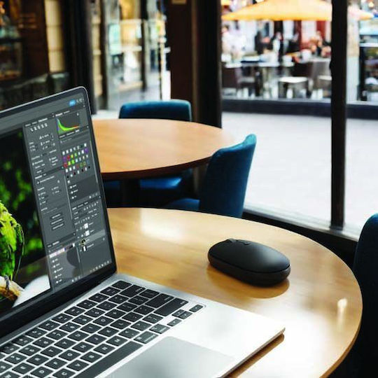 Satechi Onthego Ασύρματο Bluetooth Ποντίκι Μαύρο