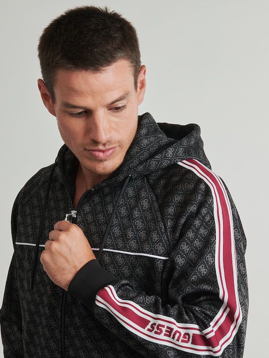 Sweatshirt with Hood Black