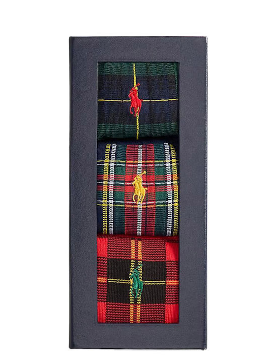 Ralph Lauren Femei Șosete cu Model Multi 3Pachet