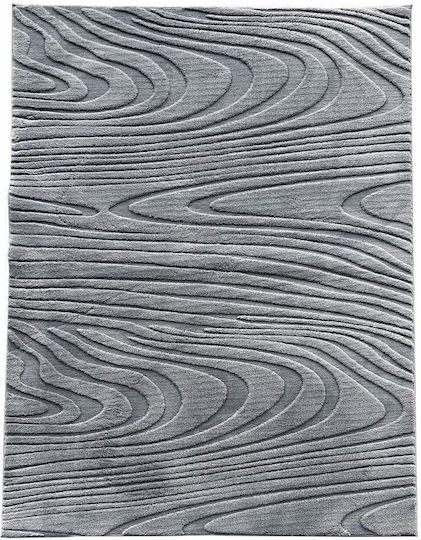 Heinner Wave Правоъгълен Килим Сив 160x230cm