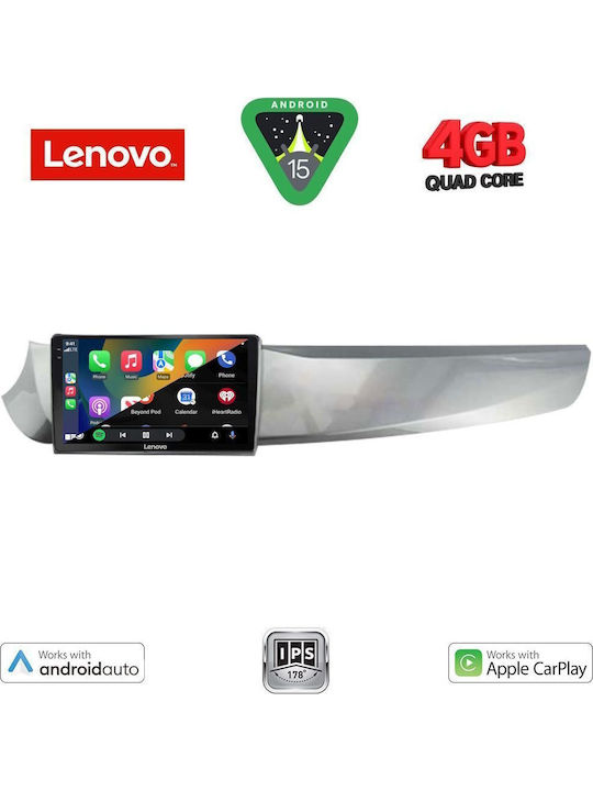 Lenovo Car Audio System for Alfa Romeo Giulietta 2010-2014 (Bluetooth/USB/AUX/WiFi/GPS/Apple-Carplay/Android-Auto) with Touch Screen 9"