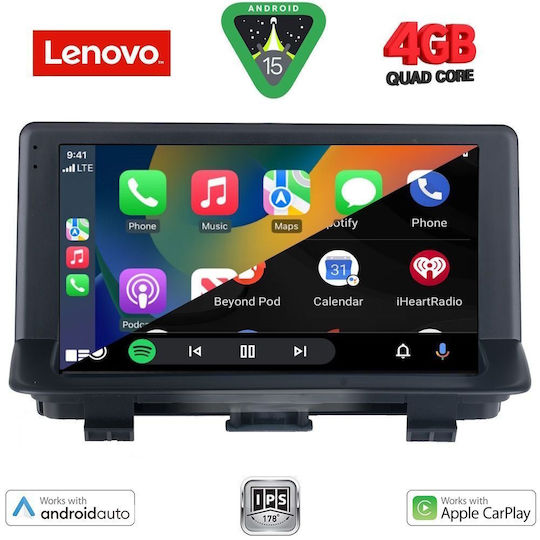 Lenovo Car Audio System for Audi Q3 2013-2018 (Bluetooth/USB/AUX/WiFi/GPS/Apple-Carplay/Android-Auto) with Touch Screen 9"