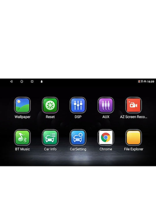 Lenovo Car Audio System for Ford EcoSport 2012-2018 (Bluetooth/USB/AUX/WiFi/GPS/Apple-Carplay/Android-Auto) with Touch Screen 9"