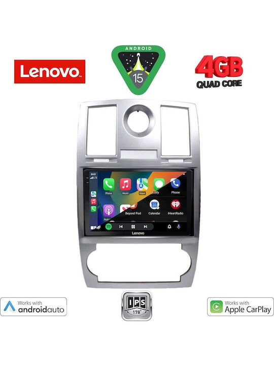 Lenovo Car Audio System Chrysler 300C 2005-2010 (Bluetooth/USB/AUX/WiFi/GPS/Apple-Carplay/Android-Auto) with Touch Screen 9"
