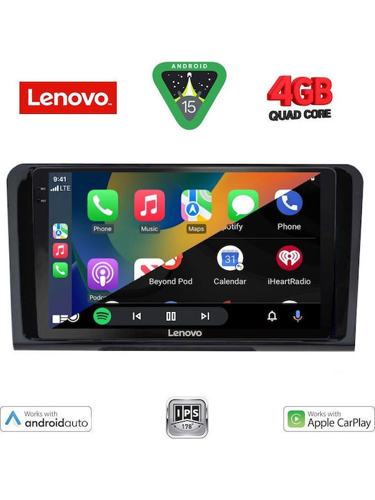 Lenovo Car Audio System for Mercedes-Benz ML / GL Class 2005-2011 (Bluetooth/USB/AUX/WiFi/GPS/Apple-Carplay/Android-Auto) with Touch Screen 9"