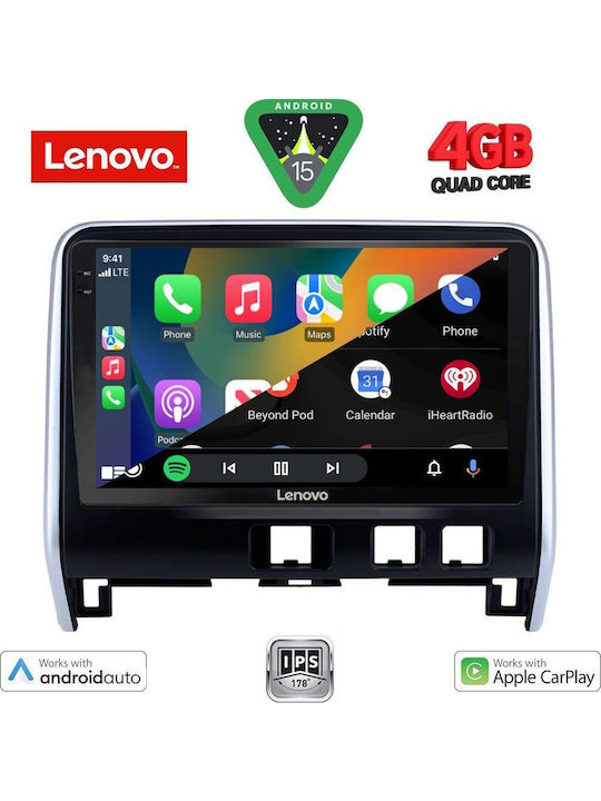 Lenovo Car Audio System for Nissan Serena 2016 (Bluetooth/USB/AUX/WiFi/GPS/Apple-Carplay/Android-Auto) with Touch Screen 10"
