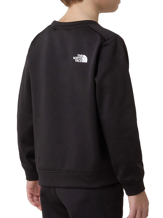 Kids Tracksuits Fleece Set Black