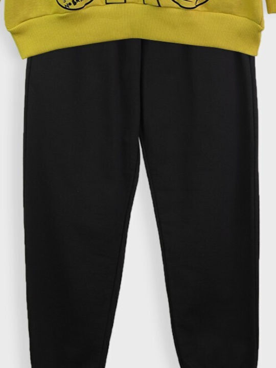 Kinder Sweatpants Set - Jogginganzug Gelb 2Stück