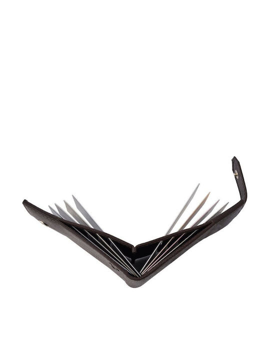 Discover Ανδρικό Πορτοφόλι με RFID Καφέ